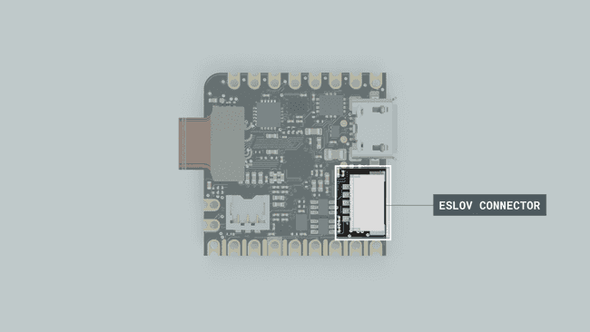 Nicla Vision built-in ESLOV connector