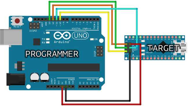 Arduino ISP wires