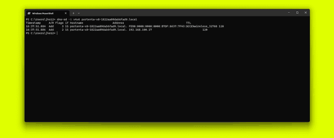 Network Query for IPv4 and IPv6