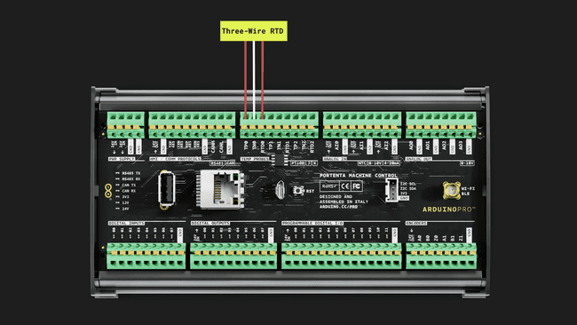 Three Wires Connection to Channel 0