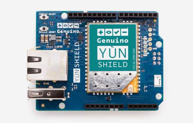 The Arduino Yún Shield